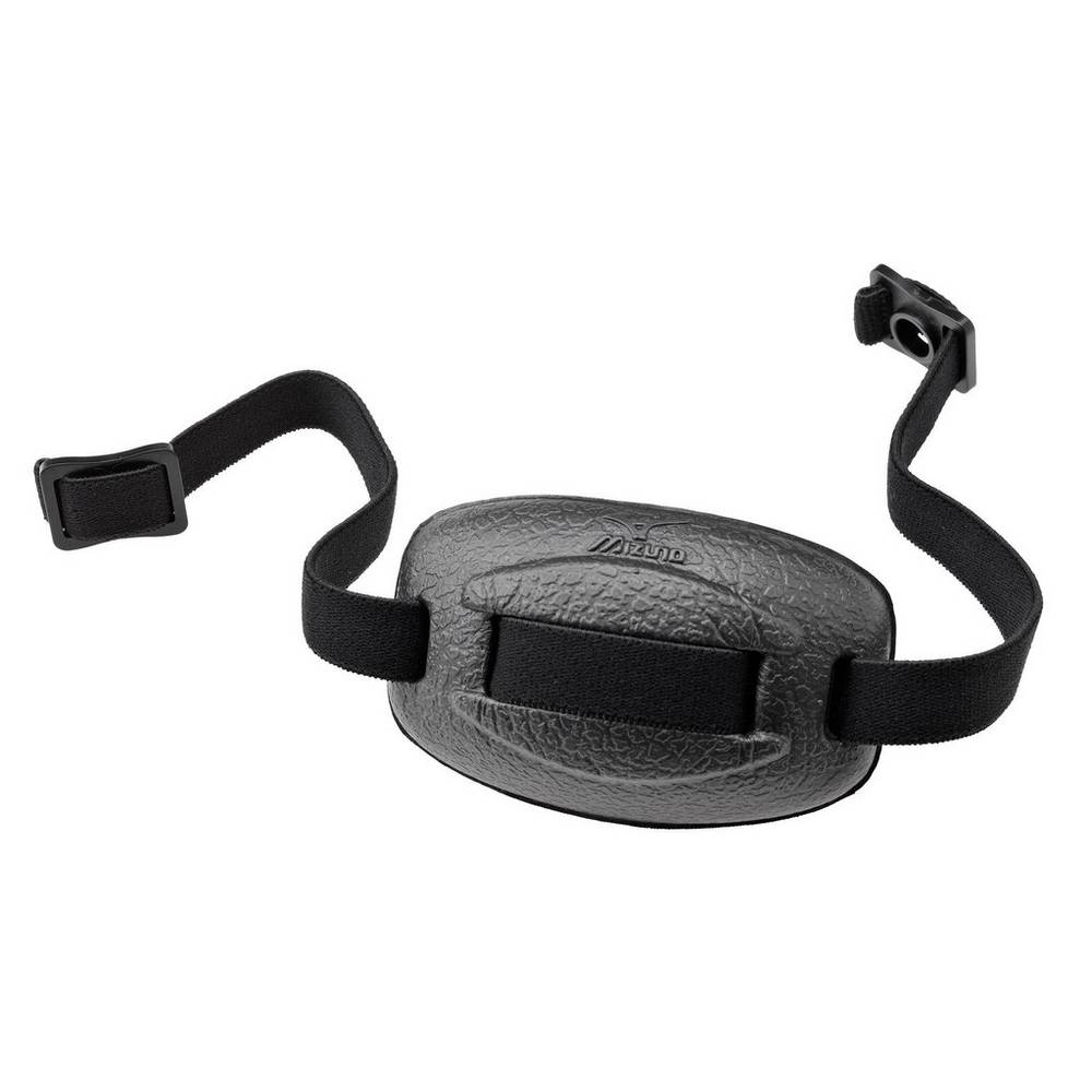 Mizuno Padded Chin Strap for Batting Férfi Sisak Fekete TOS590678